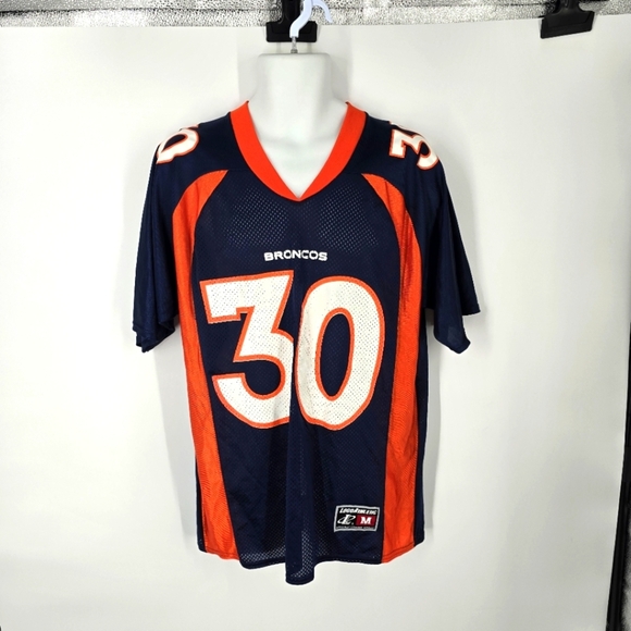 Terrell Davis Denver Broncos Jersey #30  Mens Medium Logo Athletic NFL Football - Picture 1 of 7